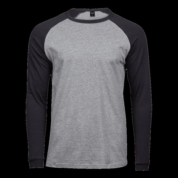 Tee Jays Long Sleeve Baseball T-Shirt Thumbnail