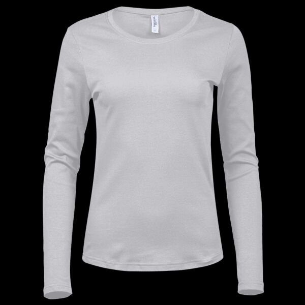 Tee Jays Ladies Long Sleeve Interlock T-Shirt Thumbnail