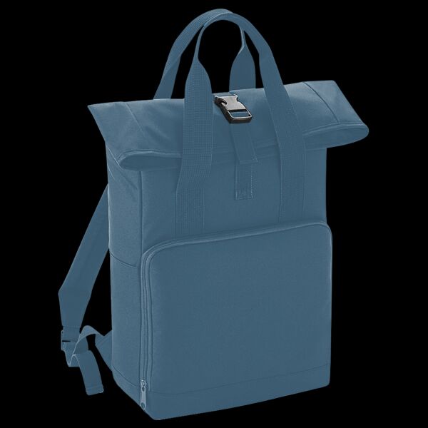 BagBase Recycled Twin Handle Roll-Top Backpack Thumbnail