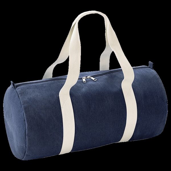 BagBase Denim Barrel Bag Thumbnail
