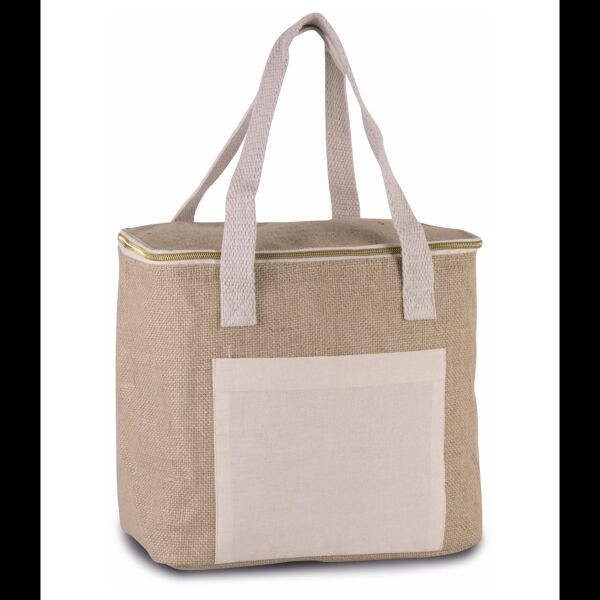 Kimood Medium Jute Cool Bag Thumbnail