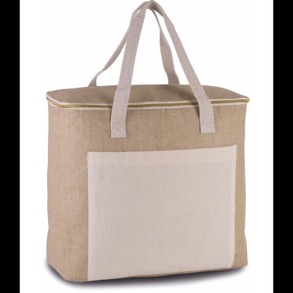 Kimood Large Jute Cool Bag Thumbnail
