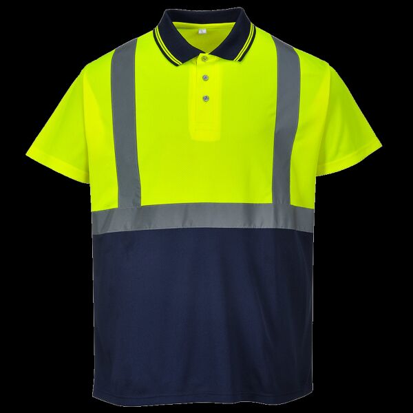 Portwest Hi-Vis Two Tone Polo Shirt Thumbnail