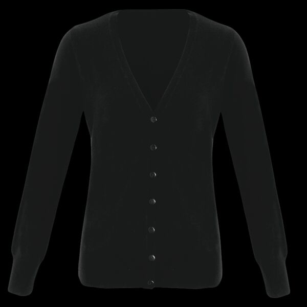 Premier Ladies Essential Acrylic V Neck Cardigan Thumbnail