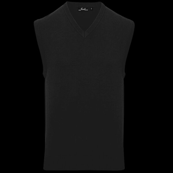 Premier Sleeveless Cotton Acrylic V Neck Sweater Thumbnail