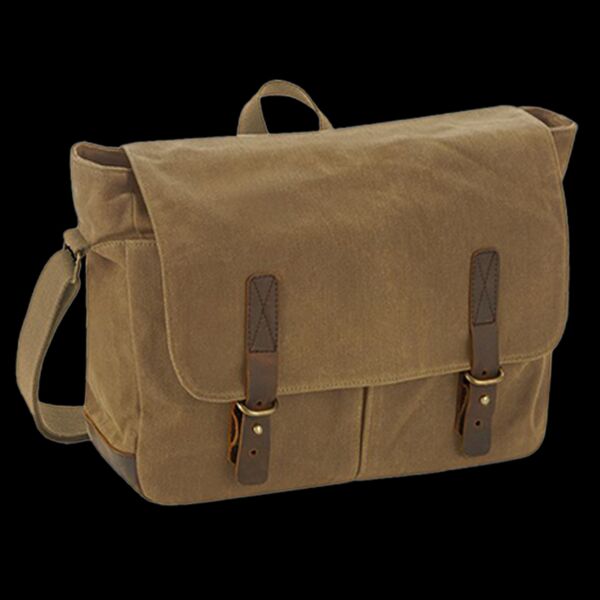 Quadra Heritage Waxed Canvas Messenger Thumbnail