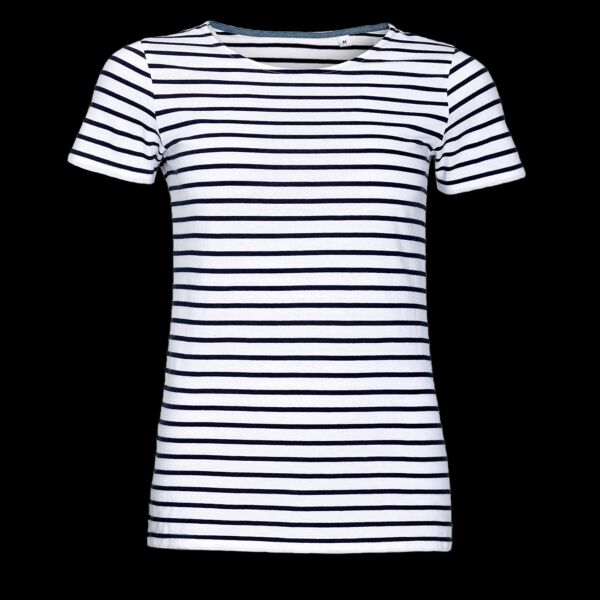 SOL'S Ladies Miles Striped T-Shirt Thumbnail