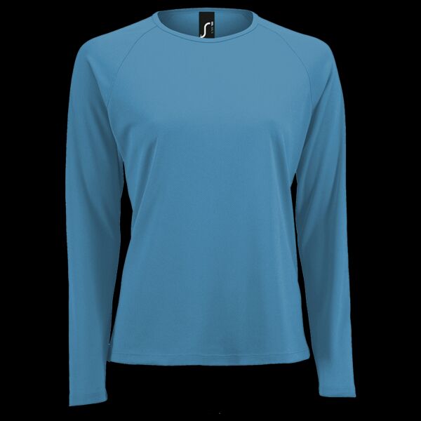 SOL'S Ladies Sporty Long Sleeve Performance T-Shirt Thumbnail