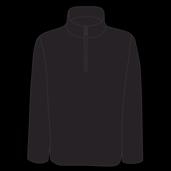 Henbury Zip Neck Micro Fleece Thumbnail
