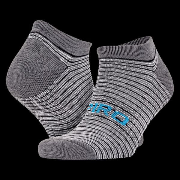 Spiro 3 Pack Mixed Stripe Sneaker Socks Thumbnail