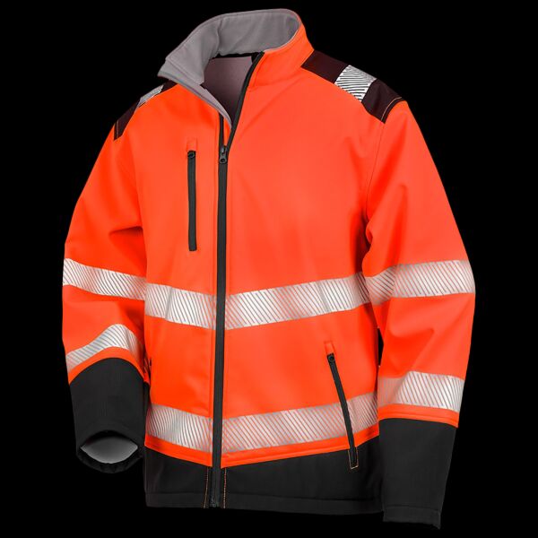 Result Safe-Guard Printable Ripstop Safety Soft Shell Jacket Thumbnail