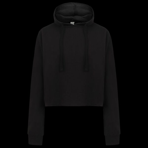 SF Clothing Ladies Cropped Slounge Hoodie Thumbnail