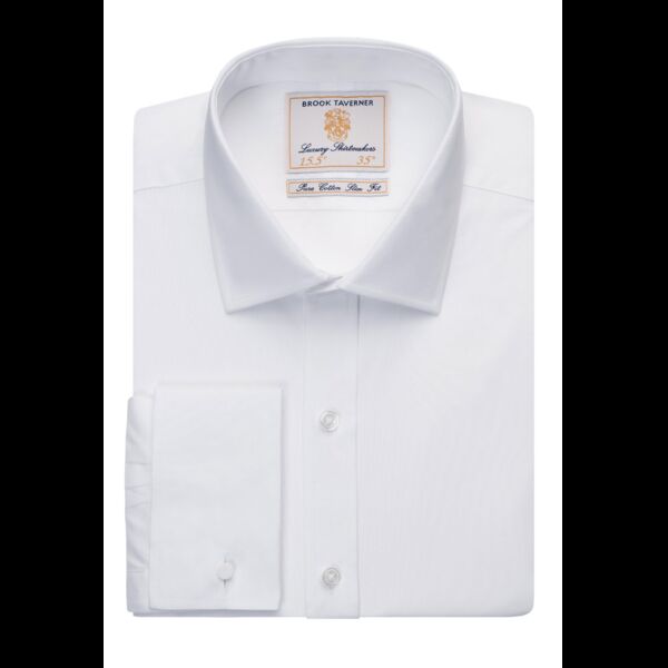 Brook Taverner - Chelford Double Cuff Slim Fit Thumbnail