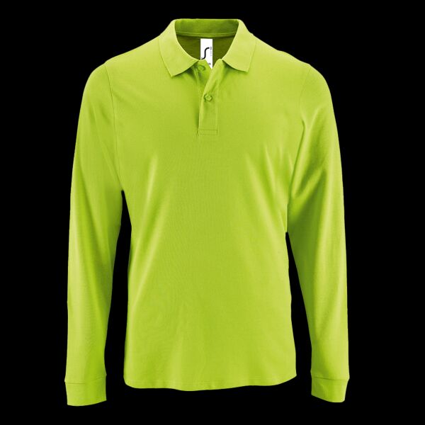 SOL'S Perfect Long Sleeve Piqué Polo Shirt Thumbnail