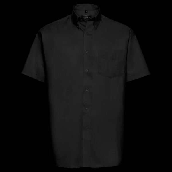 Russell Collection Short Sleeve Easy Care Oxford Shirt Thumbnail