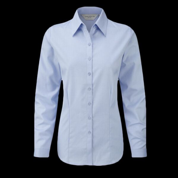 Grandad Collar Shirt Womens Thumbnail