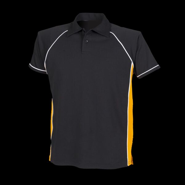 Finden and Hales Performance Piped Polo Shirt Thumbnail