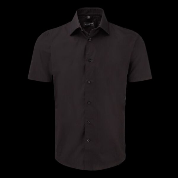 Russell Collection Short Sleeve Easy Care Fitted Shirt Thumbnail