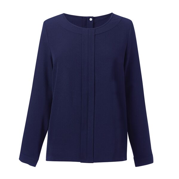 Roma L/S Crepe Blouse Thumbnail