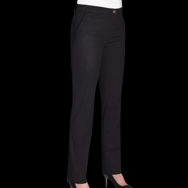 Brook Taverner Ladies Houston Slim Leg Chino Trousers Thumbnail