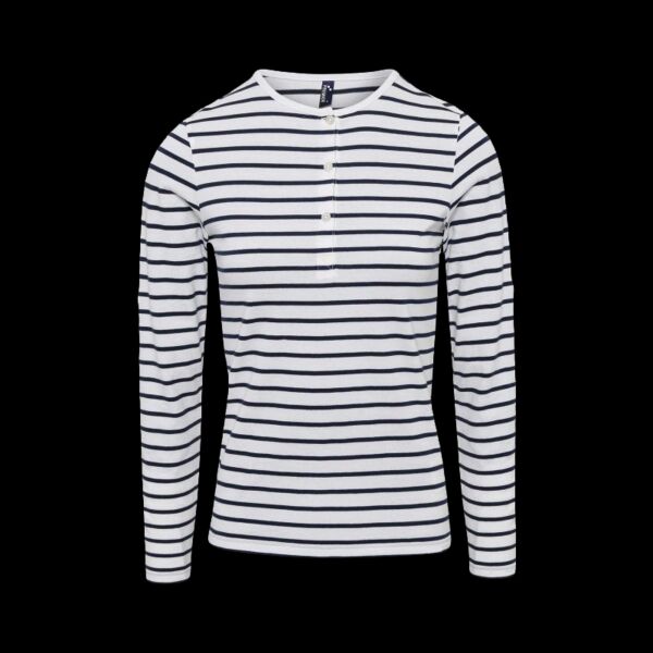 Premier Ladies Long John Roll Sleeve T-Shirt Thumbnail