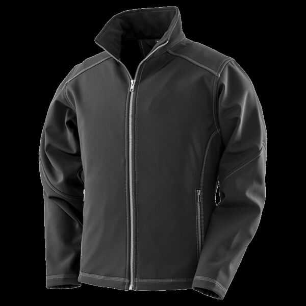 Result Work-Guard Ladies Treble Stitch Soft Shell Jacket Thumbnail