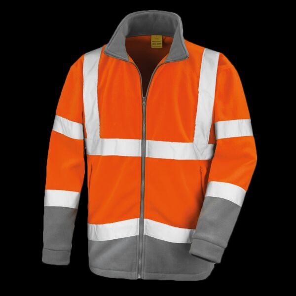 Result Safe-Guard Hi-Vis Micro Fleece Jacket Thumbnail