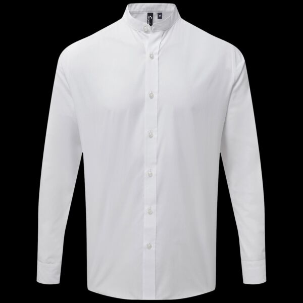 Premier Long Sleeve Grandad Shirt Thumbnail