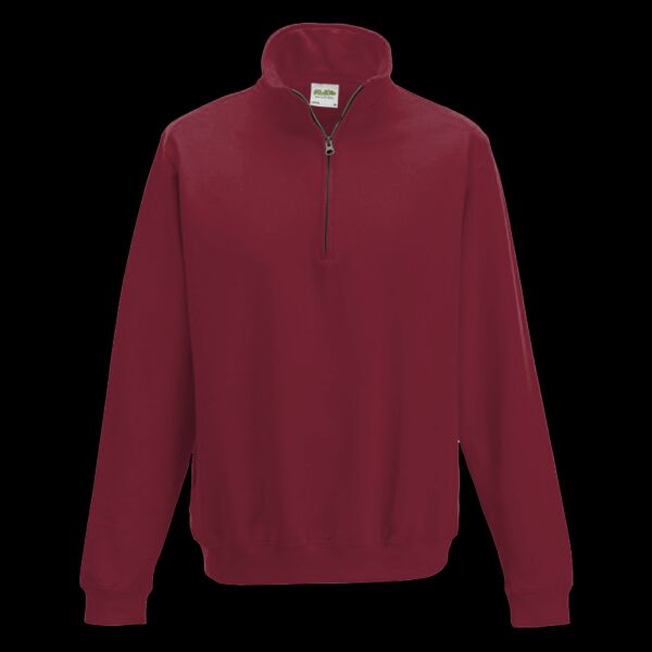 AWDis Sophomore Zip Neck Sweatshirt Thumbnail