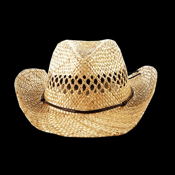 Beechfield Straw Cowboy Hat Thumbnail