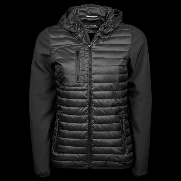 Tee Jays Ladies Crossover Hooded Jacket Thumbnail