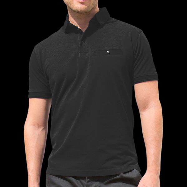 Result Work-Guard Apex Pocket Piqué Polo Shirt Thumbnail