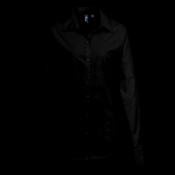 Premier Ladies Signature Long Sleeve Oxford Shirt Thumbnail