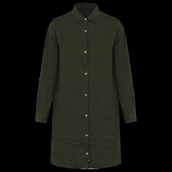 Spasso Ladies Linen Dress Shirt Thumbnail