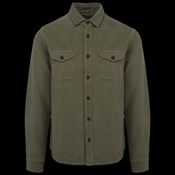 Spasso Faded Corduroy Overshirt Thumbnail