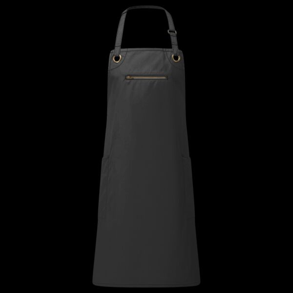 Premier Barley Contrast Stitch Bib Apron Thumbnail