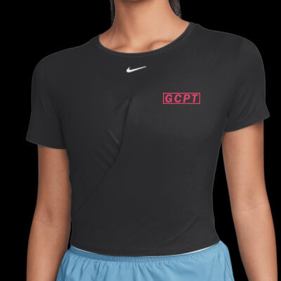 Nike Ladies Twist Training Top - Women’s Nike One Luxe Dri-FIT short sleeve standard twist top Thumbnail